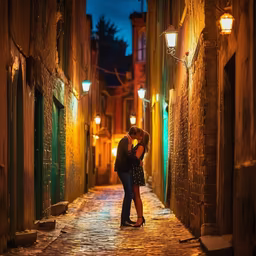 Romance in the Alley Romance in the Alley