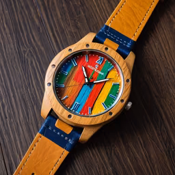 Colorful Timepiece Colorful Timepiece