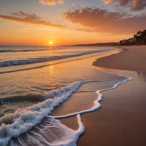 Beach at Sunrise