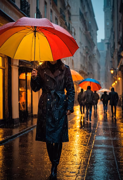 Rainy Day Stroll