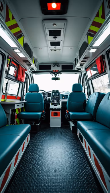 Inside an Ambulance Inside an Ambulance