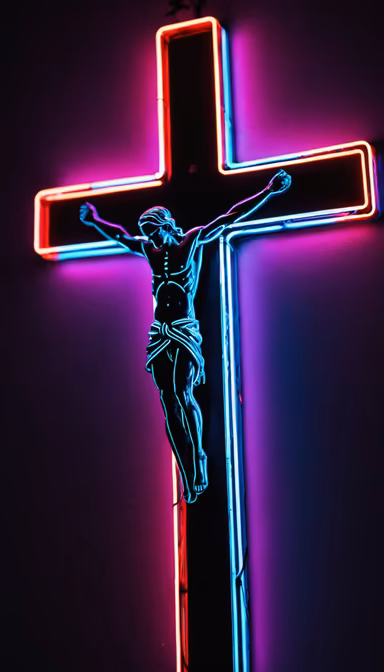 Neon Cross Neon Cross