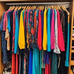 Colorful Closet