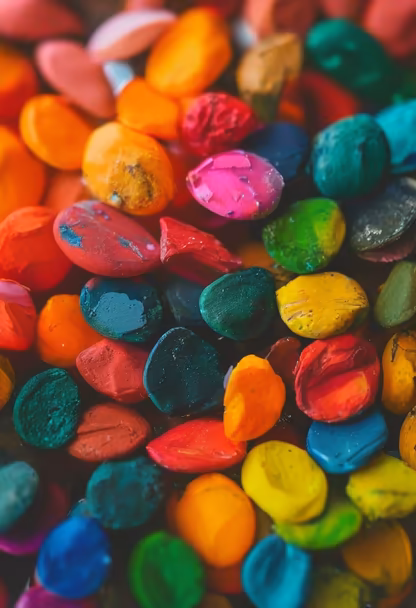 Colorful Pebbles Colorful Pebbles