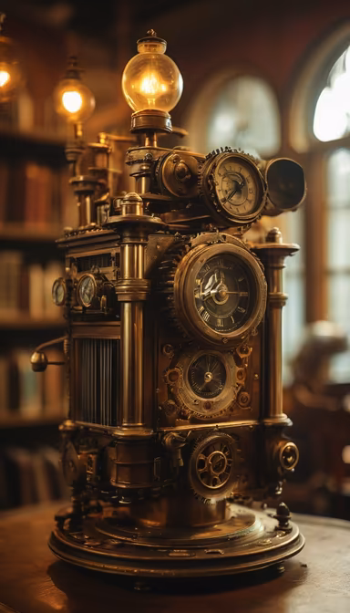 Steampunk Time Machine Steampunk Time Machine