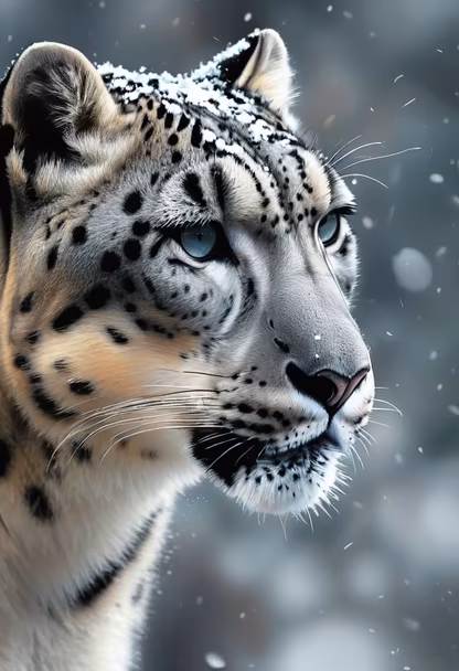 Snow Leopard Majesty Snow Leopard Majesty