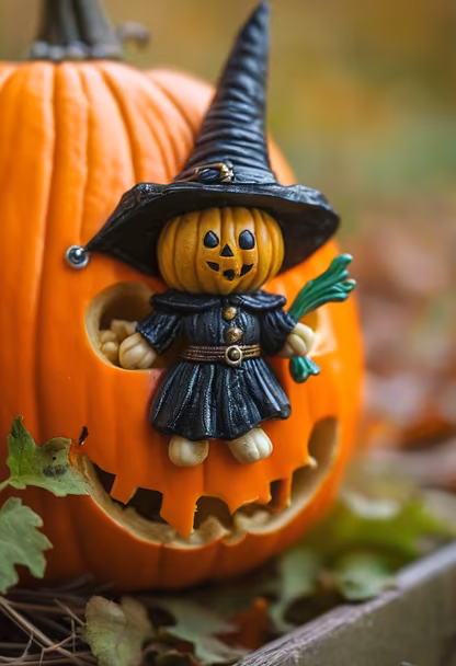 Pumpkin Witch Pumpkin Witch