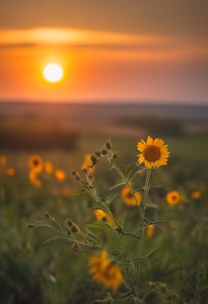 Golden Hour Bloom