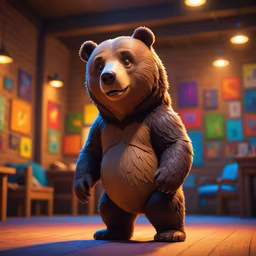 Bear in the Gallery Bear in the Gallery