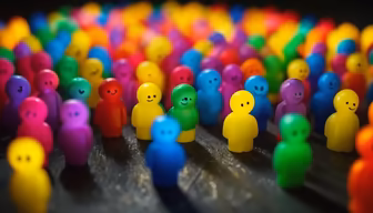 Colorful Crowd Colorful Crowd