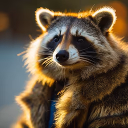 Raccoon Portrait Raccoon Portrait