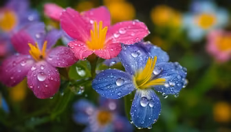 Floral Dewdrops Floral Dewdrops