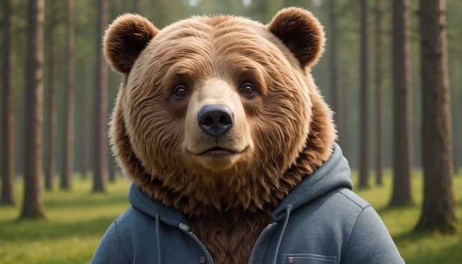 Bear in the Woods