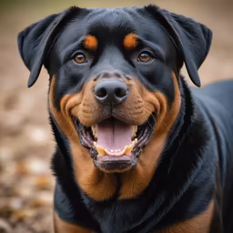Rottweiler Smile Rottweiler Smile