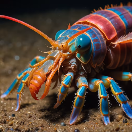 Mantis Shrimp Close-Up