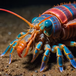 Mantis Shrimp Close-Up Mantis Shrimp Close-Up