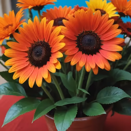 Autumn Sunflowers Autumn Sunflowers