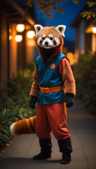Red Panda Cosplay Red Panda Cosplay