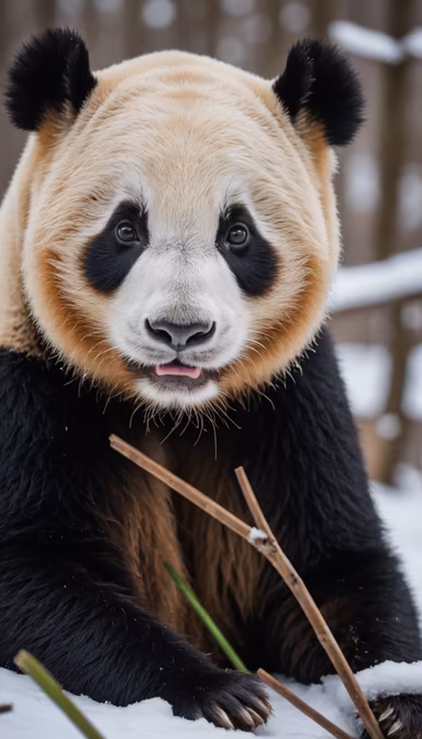 Giant Panda Portrait Giant Panda Portrait