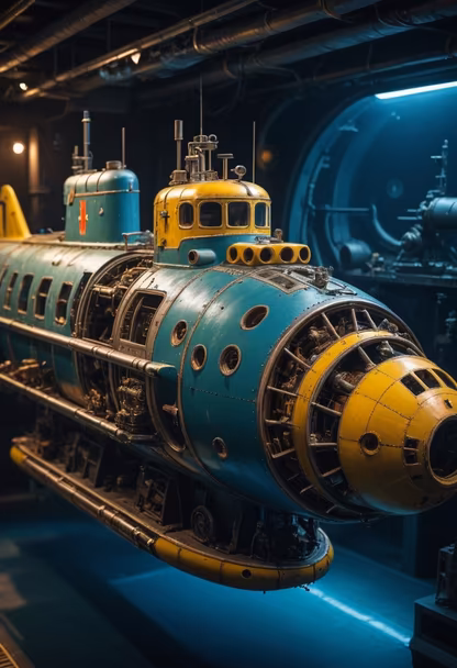 Steampunk Submarine Steampunk Submarine