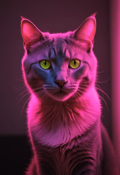 Neon Cat Neon Cat
