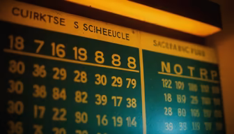 Vintage Scoreboard Vintage Scoreboard