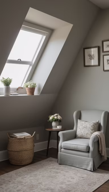 Attic Reading Nook
