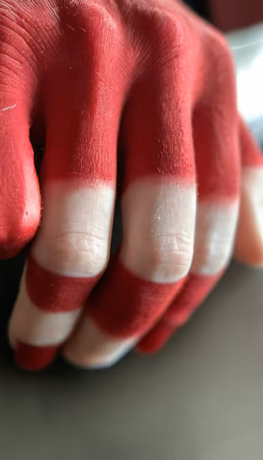 Painted Hand Painted Hand