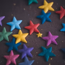 Colorful Starry Night Colorful Starry Night