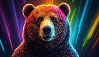 Technicolor Bear Technicolor Bear