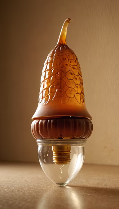 Acorn Lamp