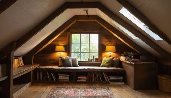Cozy Attic Nook