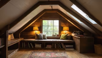 Cozy Attic Nook