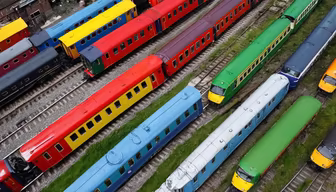 Colorful Trains Colorful Trains