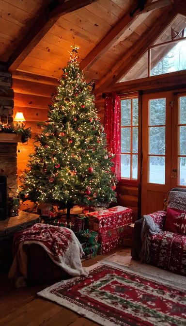 Cabin Christmas Cabin Christmas