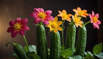 Cucumber Blossoms Cucumber Blossoms
