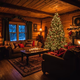 Cozy Christmas Cabin Cozy Christmas Cabin