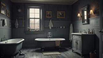 Vintage Bathroom Retreat Vintage Bathroom Retreat
