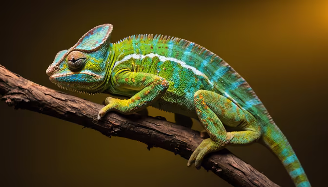 Chameleon on a Branch