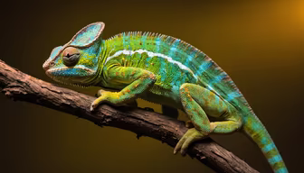 Chameleon on a Branch