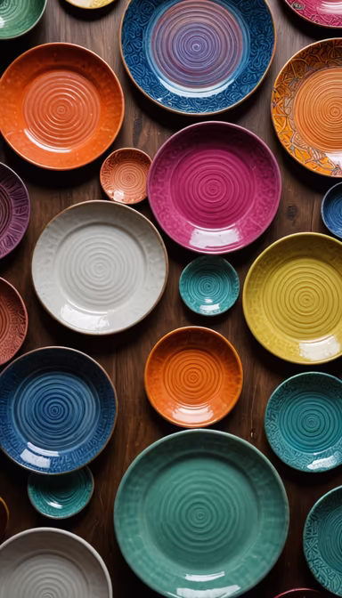 Colorful Tableware