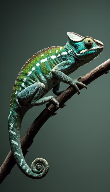 Chameleon on a Branch