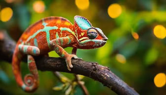 Chameleon on a Branch