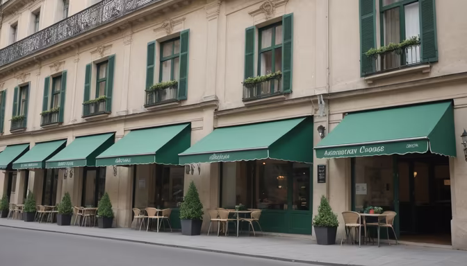 Parisian Cafe Charm