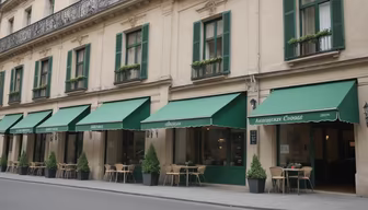Parisian Cafe Charm
