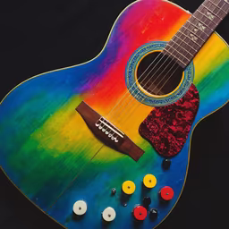 Rainbow Guitar
