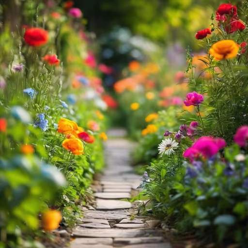 A Floral Pathway