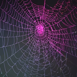 Spiderweb in Pink Spiderweb in Pink