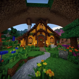 Cozy Minecraft Cottage Cozy Minecraft Cottage