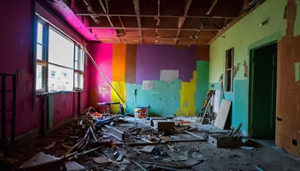 Abandoned Classroom Abandoned Classroom